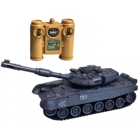 MAC TOYS RC Tank Starx šedý na vysílačku 2,4GHz na baterie Světlo Zvuk