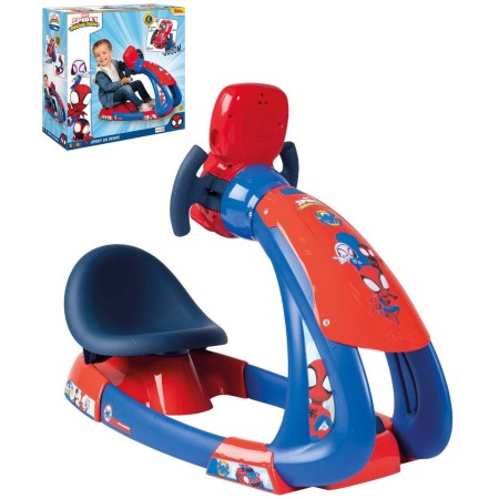 SMOBY Trenažér V8 Driver Spidey simulátor řízení na baterie Světlo Zvuk