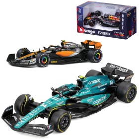 BBURAGO RACE Auto závodní 1:43 Formule F1 (2023) kovový model 3 druhy