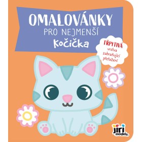 JIRI MODELS Omalovánky pro nejmenší Kočička