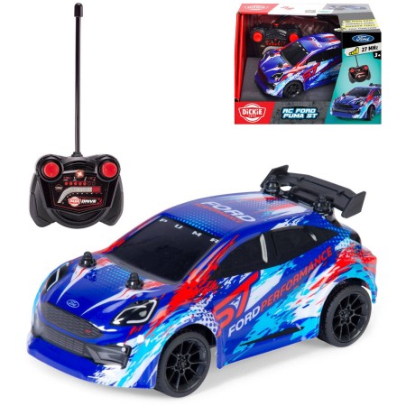 DICKIE RC Auto sportovní Ford Puma ST na vysílačku 27MHz na baterie