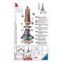RAVENSBURGER Puzzle 3D Mini budova Eiffelova věž  54 dílků plast