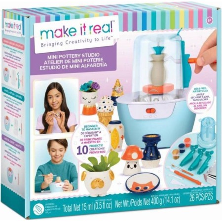 MAKE IT REAL Hrnčířské a keramické studio kreativní set v krabici
