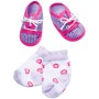 SIMBA set ponožky a botičky vel. 38-43 pro panenku New Born Baby 3 druhy