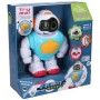 Robot baby Kiddy chodící s efekty na baterie Světlo Zvuk plast