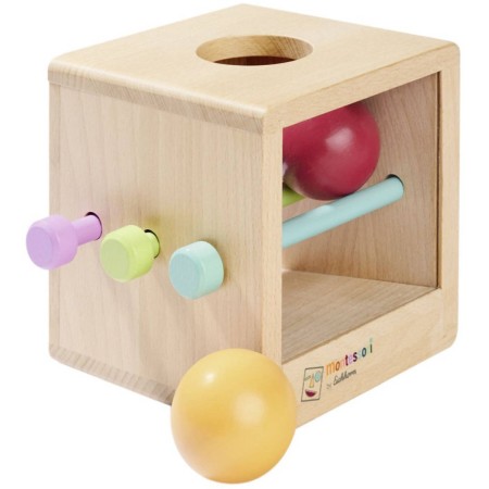 EICHHORN DŘEVO Montessori baby vzdělávací motorický box