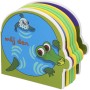Mini Mani Krokodýl interaktivní set pěnové zvířátko na kolečkách + kniha s aplikací