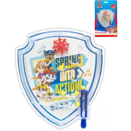 Hra mini Pinball Tlapková Patrola (Paw Patrol) plast