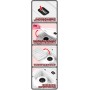 PLEJO Vysavač dětský robotický s mopem na baterie USB