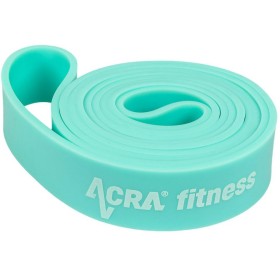 ACRA Posilovací fitness odporová guma 32mm mentolová