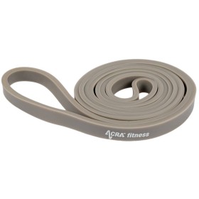 ACRA Posilovací fitness odporová guma 13mm světle šedá