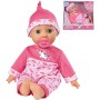 SIMBA Panenka Laura Tickle Baby 38cm miminko s dudlíkem na baterie Zvuk