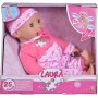 SIMBA Panenka Laura Tickle Baby 38cm miminko s dudlíkem na baterie Zvuk