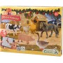 MAC TOYS Kalendář adventní farma a koně interaktivní 40x30cm