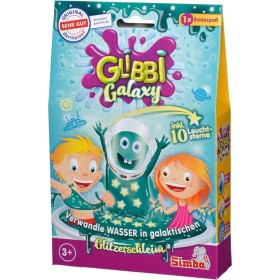 SIMBA Glibbi Galaxy Slime sliz zábavný do vany s hvězdičkami svítící ve tmě