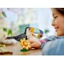 LEGO CREATOR Divoká zvířata: Tropický tukan 3v1 31173 STAVEBNICE