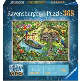 RAVENSBURGER Kids Hra puzzle únikové Džungle 368 dílků 70x50cm skládačka 2v1