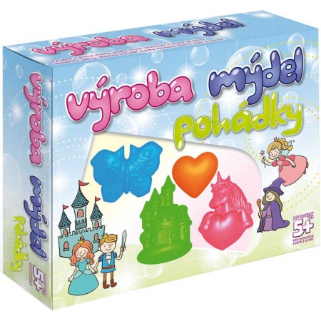 Výroba mýdel Pohádky kreativní set v krabici