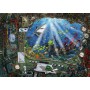 RAVENSBURGER Hra puzzle únikové V ponorce 759 dílků 70x50cm skládačka 2v1