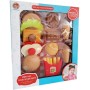 MAC TOYS Fast Food potraviny makety rychlé občerstvení plast v krabici