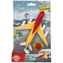 DICKIE Letadlo Sky Flyer 18cm závěsná dekorace létající na baterie plast