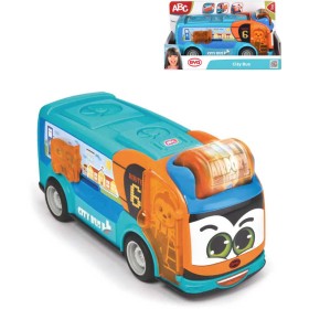 DICKIE ABC Baby městský autobus 22cm s chrastítkem volný chod plast