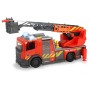 DICKIE Auto hasičské Scania hasiči 35cm stříká vodu na baterie Světlo Zvuk