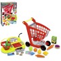 ECOIFFIER Set nákupní vozík + pokladna s potravinami a penězi