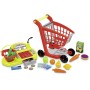 ECOIFFIER Set nákupní vozík + pokladna s potravinami a penězi