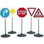 KLEIN Dopravní značky velké stojanové 73cm set 5ks plast