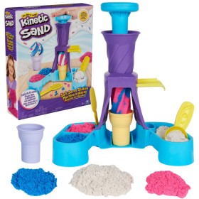 SPIN MASTER Kinetic Sand zmrzlinárna kreativní set tekutý písek s nástroji
