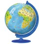RAVENSBURGER Puzzle 3D Dětský globus 180 dílků 20cm AJ plast