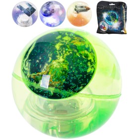 Hopík NASA skákací míček se třpytkami na baterie Světlo 4 druhy