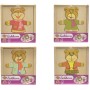 EICHHORN DŘEVO Skládačka šatní skříň medvídek puzzle vkládací v boxu
