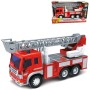 Auto požární se žebříkem hasičský vůz na baterie Světlo Zvuk