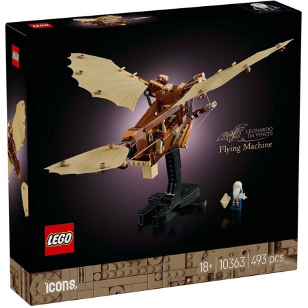 LEGO ICONS Létající stroj Leonarda da Vinciho 10363 STAVEBNICE