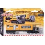 MAJORETTE Auto Volvo transportér tahač kovový 20cm herní set 3 druhy