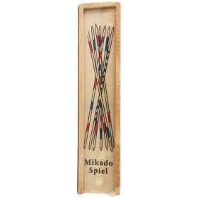 DŘEVO Hra mikádo dřevěné v krabičce *SPOLEČENSKÉ HRY*