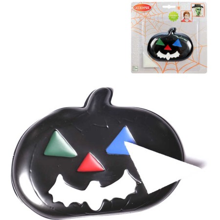 KARNEVAL Dětský make-up set s houbičkou halloween na kartě