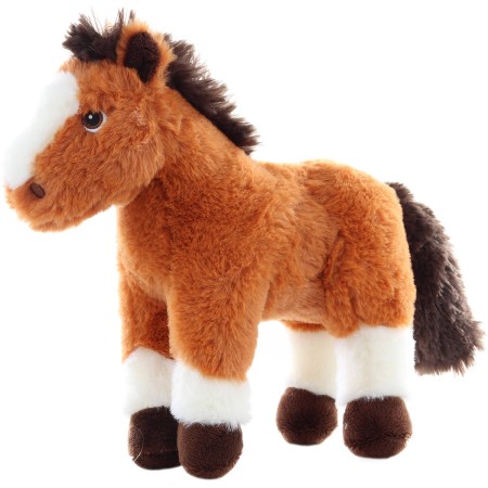 PLYŠ Kůň hnědý 24cm *PLYŠOVÉ HRAČKY*