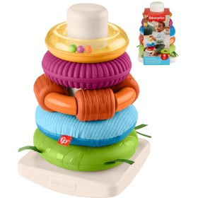 FISHER PRICE Baby skládačka rock-a-stack věžička pro miminko