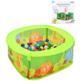 Ohrádka baby bazének set s 50 kuličkami 75x75x30cm pro miminko
