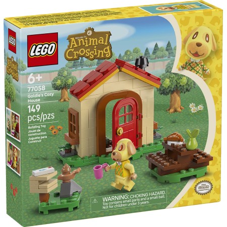 LEGO ANIMAL CROSSING Goldie a její dům 77058 STAVEBNICE