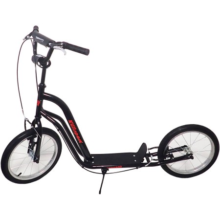KUBISPORT Koloběžka Tornado 16"/16" pro děti i dospělé černá