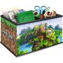 RAVENSBURGER Puzzle 3D úložný box Minecraft 216 dílků plast