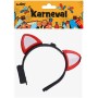 KARNEVAL Čelenka s ušima na baterie 4 barvy Světlo