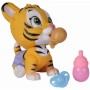 SIMBA Tygřík Pamper Petz set zvířátko mláďátko s doplňky pije čůrá 3 překvapení