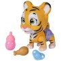 SIMBA Tygřík Pamper Petz set zvířátko mláďátko s doplňky pije čůrá 3 překvapení