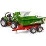 BRUDER 03452 Roadmax baby traktor s čelním nakladačem a přívěsem