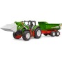 BRUDER 03452 Roadmax baby traktor s čelním nakladačem a přívěsem